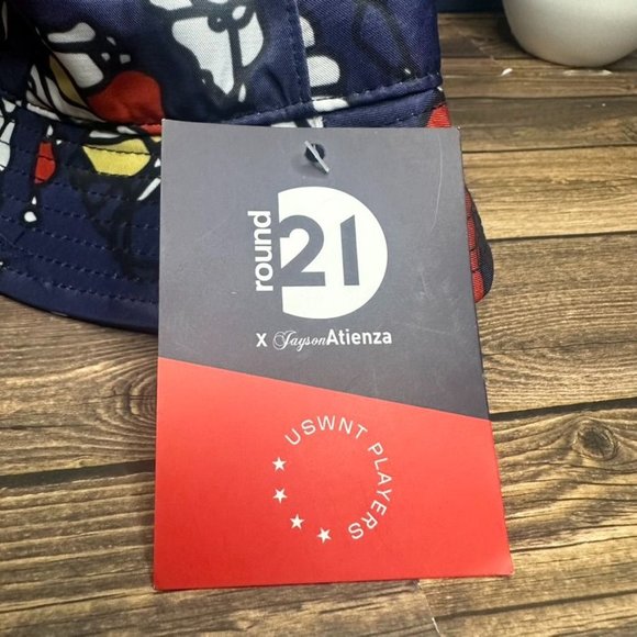 round21 Official USWNT Players Association Bucket Hat NWT ONE SIZE (Navy) - Picture 7 of 8